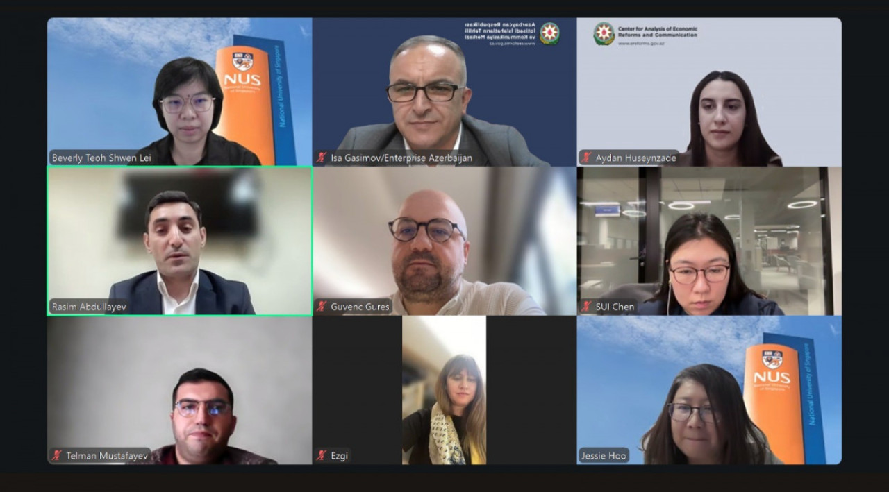 Enterprise Azerbaijan and Enterprise Singapore strengthen ties in the field of innovation