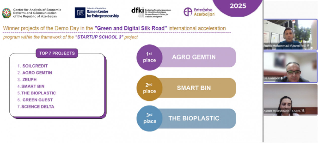 CAERC Representatives Discuss Cooperation Opportunities with the “Caravantures” Acceleration Center