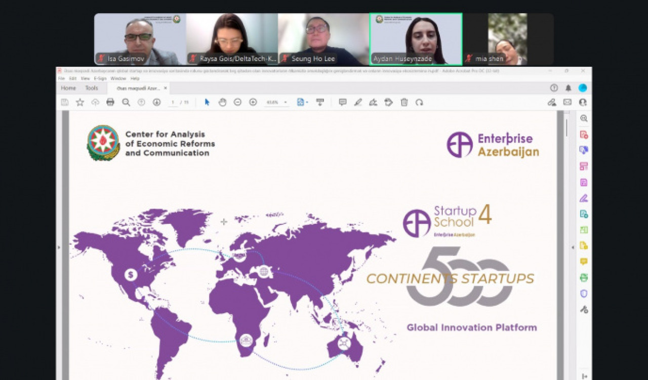 "Enterprise Azerbaijan" portal represented at the international cooperation meeting on "TEKTiTE 2026"