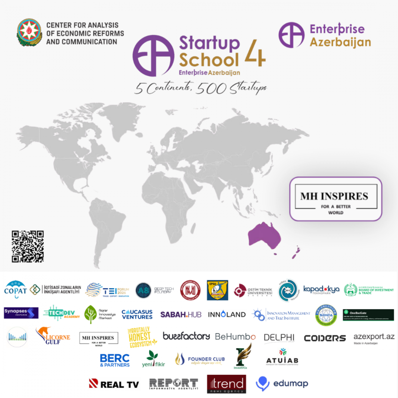 The partner for Australia for the "Startup School 4" project of the "Enterprise Azerbaijan" portal has been announced