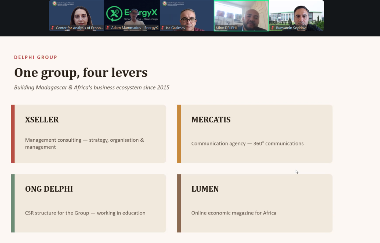 A training dedicated to startup building in emerging markets was held within the “Startup School 4” program of the “Enterprise Azerbaijan” portal