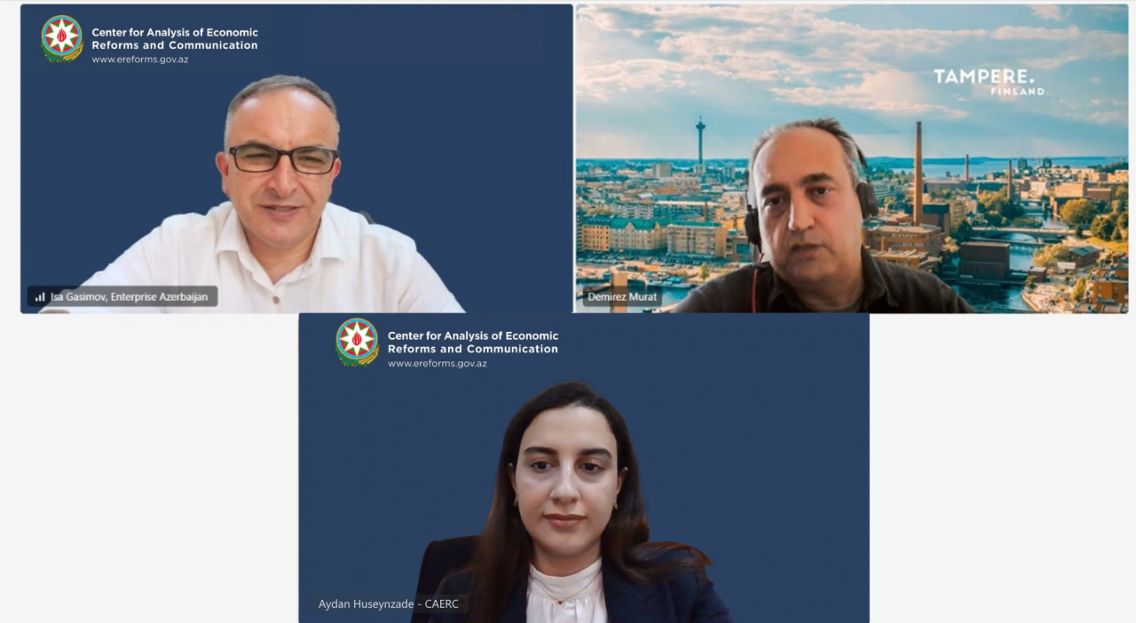 “Enterprise Azerbaijan” and Finland’s Tampere Ecosystem discuss prospects for cooperation