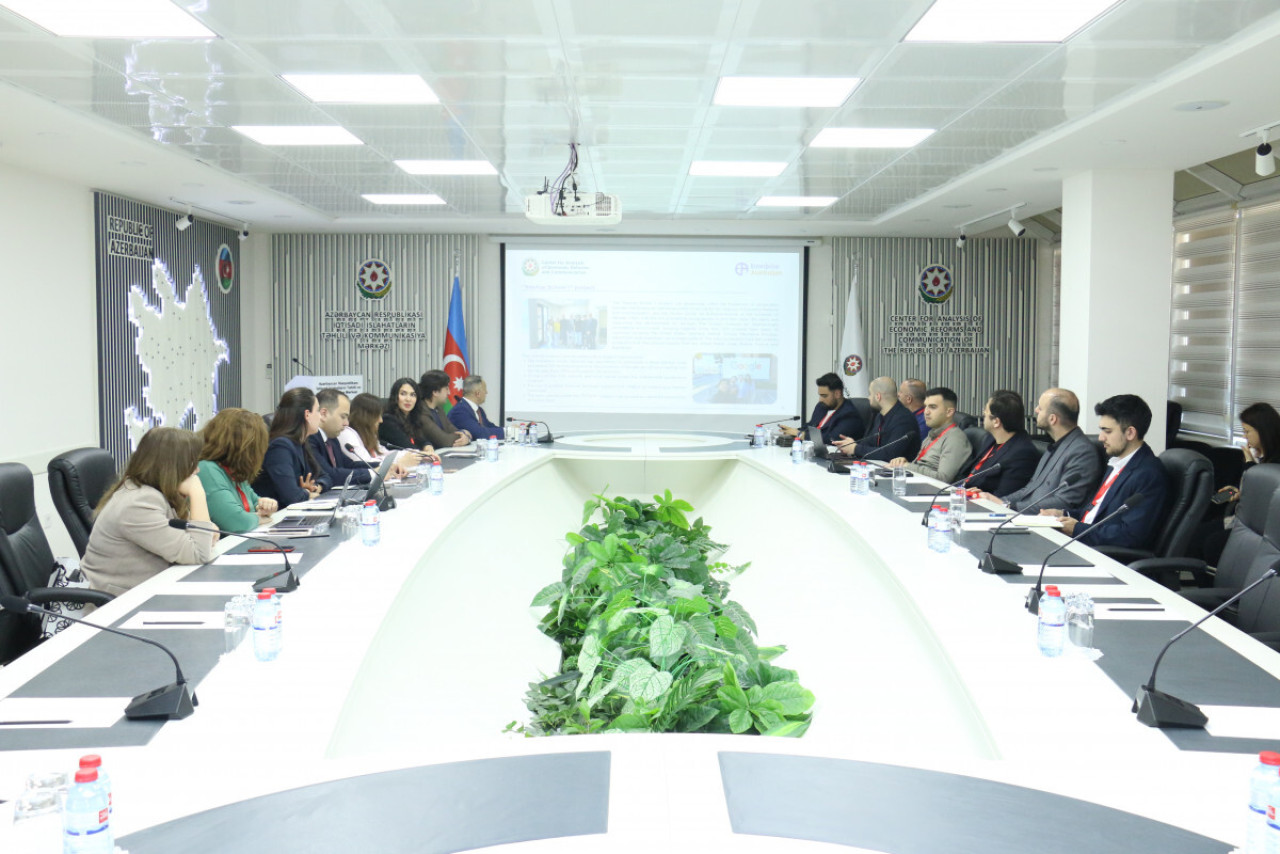 An "Open Day" was held at CAERC within the framework of the "Startup School 4" program of the "Enterprise Azerbaijan" portal