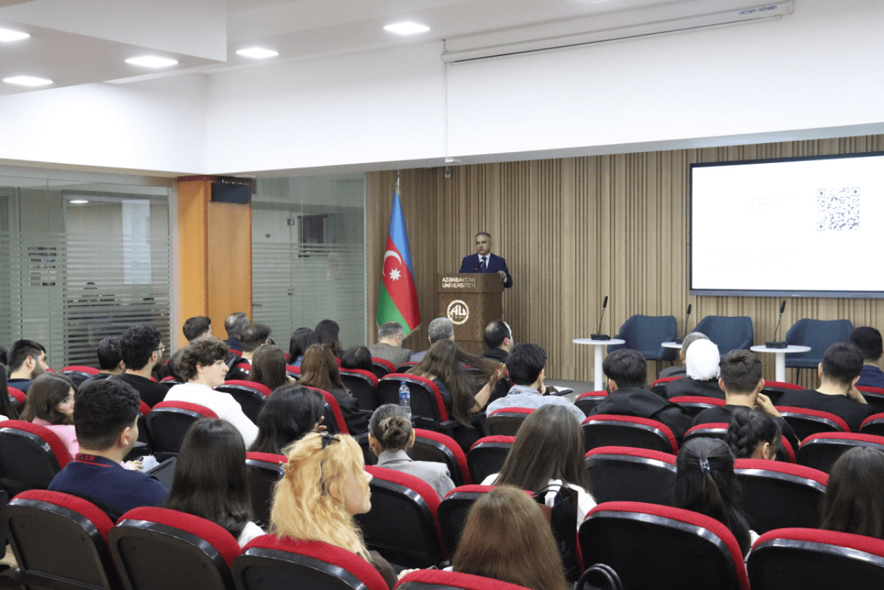 Training and info session held at Azerbaijan University within the framework of "Startup School 4"