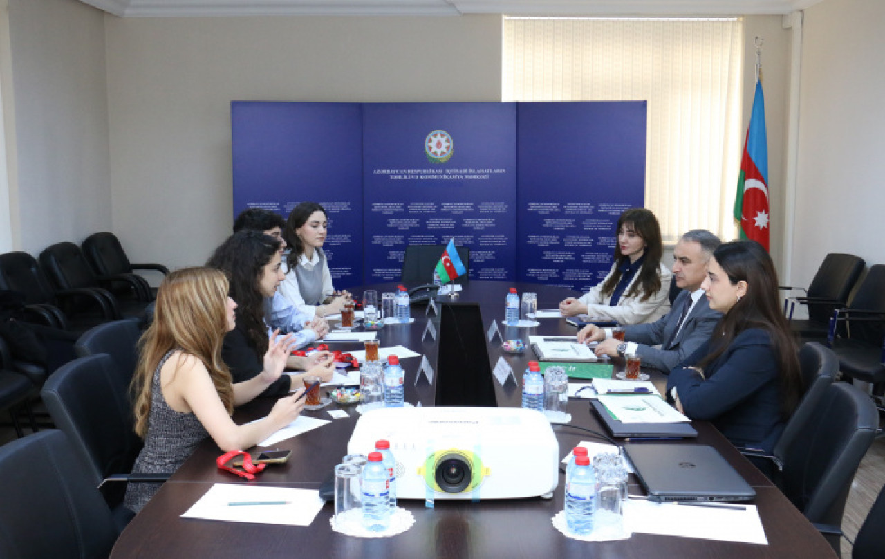A meeting was held between the "Enterprise Azerbaijan" portal and the Agrarian Development Volunteers Organization